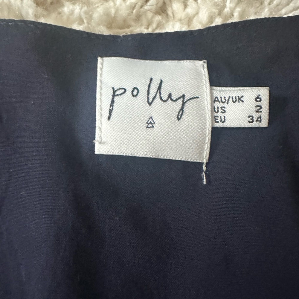 Princess Polly tiny floral button vintage short sleeve flirty midi dress. - Picture 2 of 4